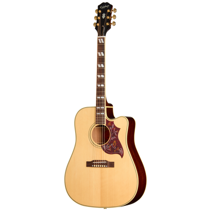 Epiphone Hummingbird Standard EC Acoustic Electric Guitar in Natural