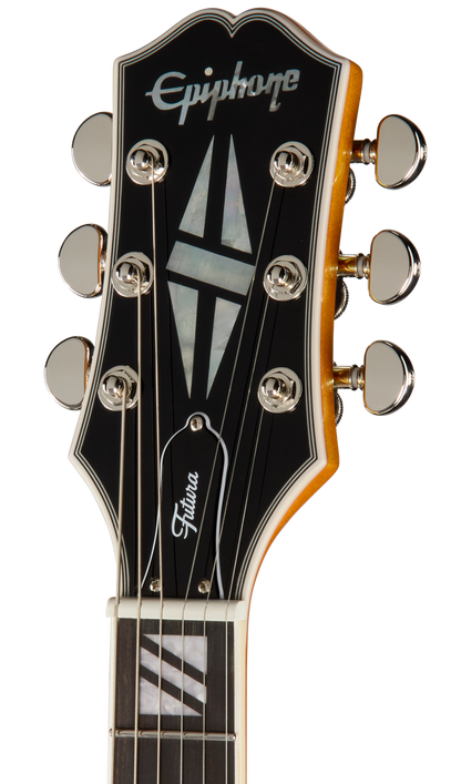 Epiphone Futura Les Paul Custom Electric Guitar in Firestorm Shift