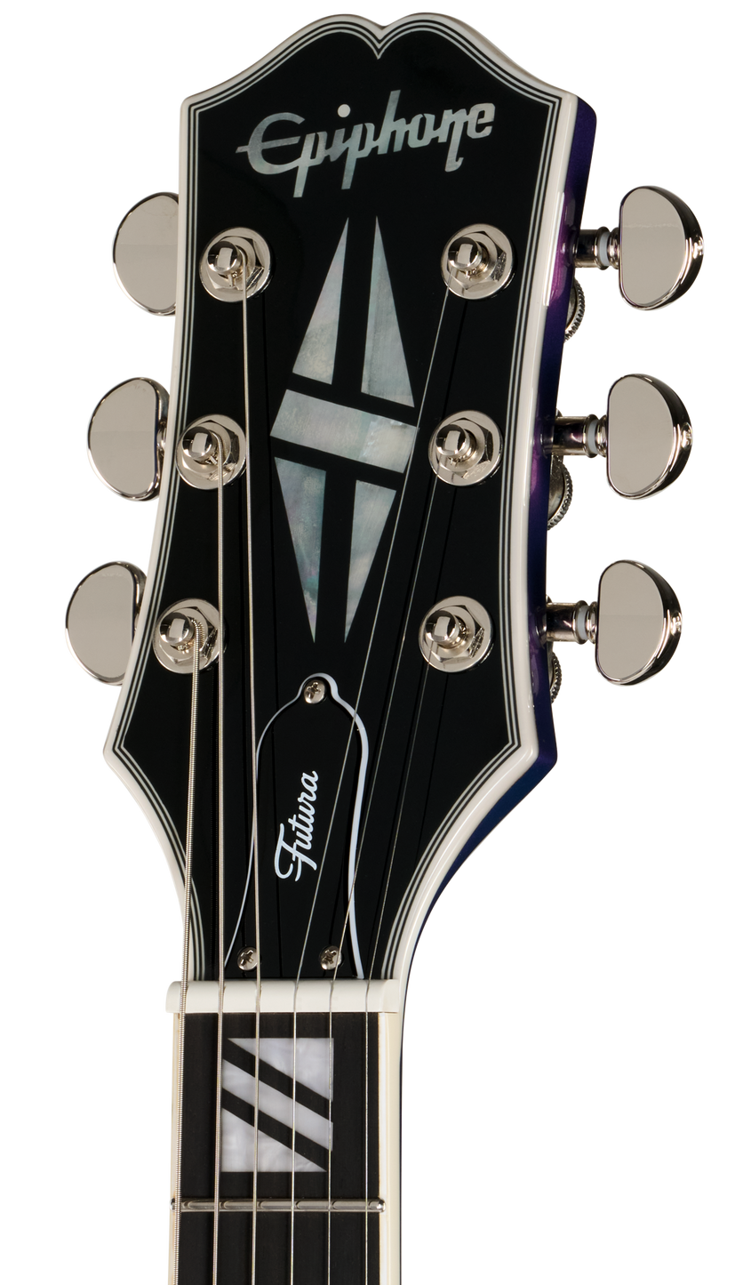 Epiphone Futura Les Paul Custom Electric Guitar in Twilight Shift