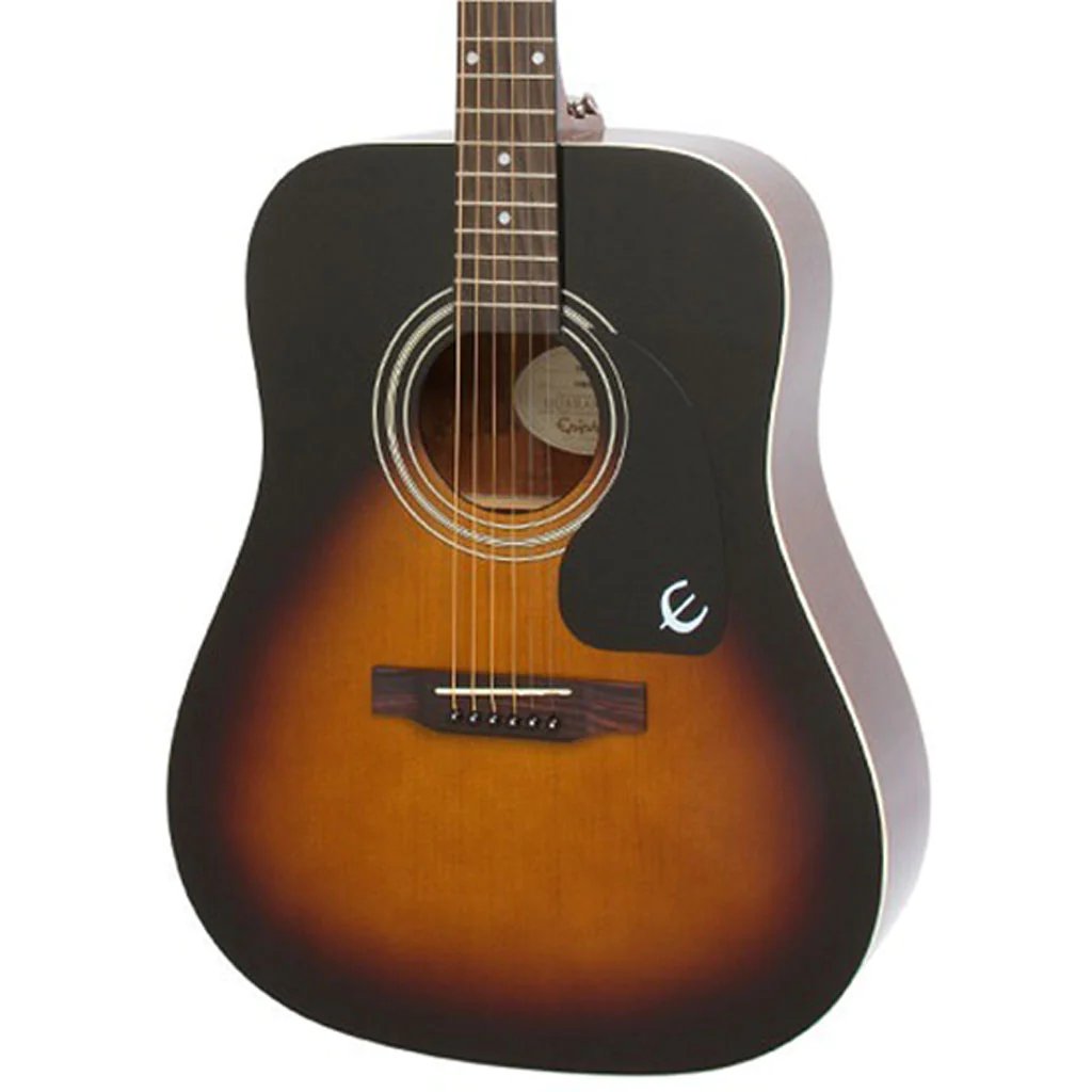 Epiphone DR100 Acoustic Guitar in Vintage Sunburst