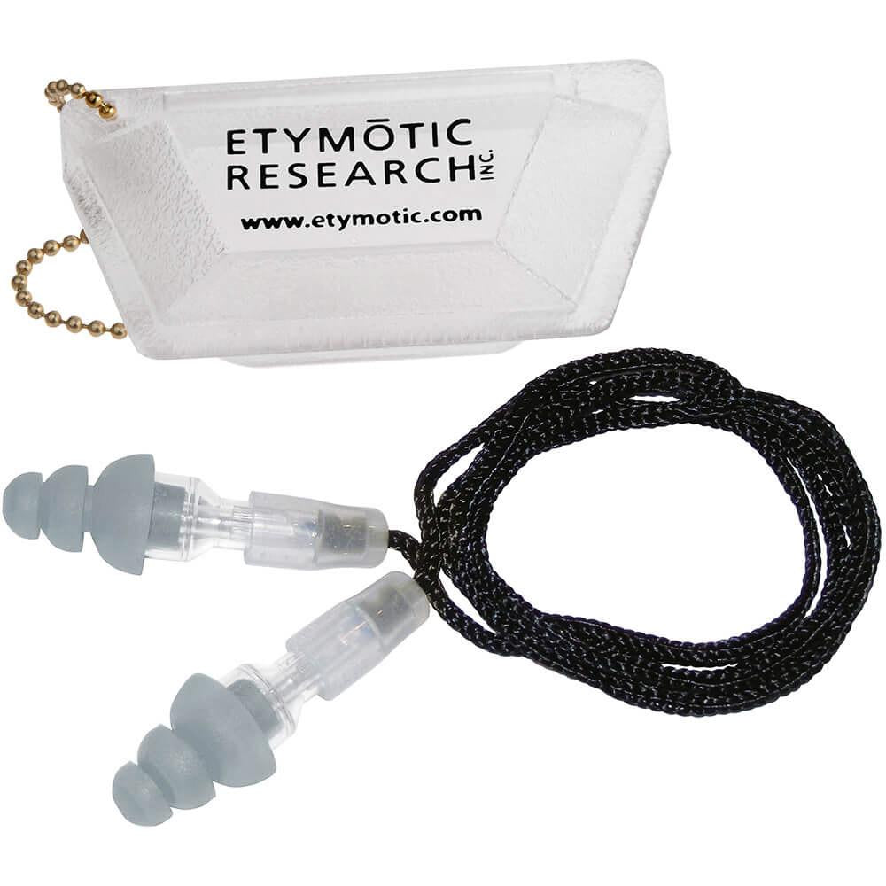Etymotic ETY Plugs ER20 High Fidelity Standard Fit Frost Tip Earplugs
