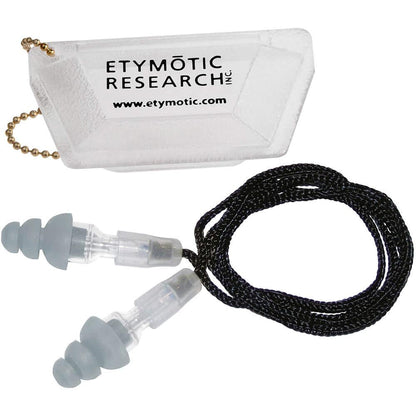 Etymotic ETY Plugs ER20 High Fidelity Standard Fit Frost Tip Earplugs