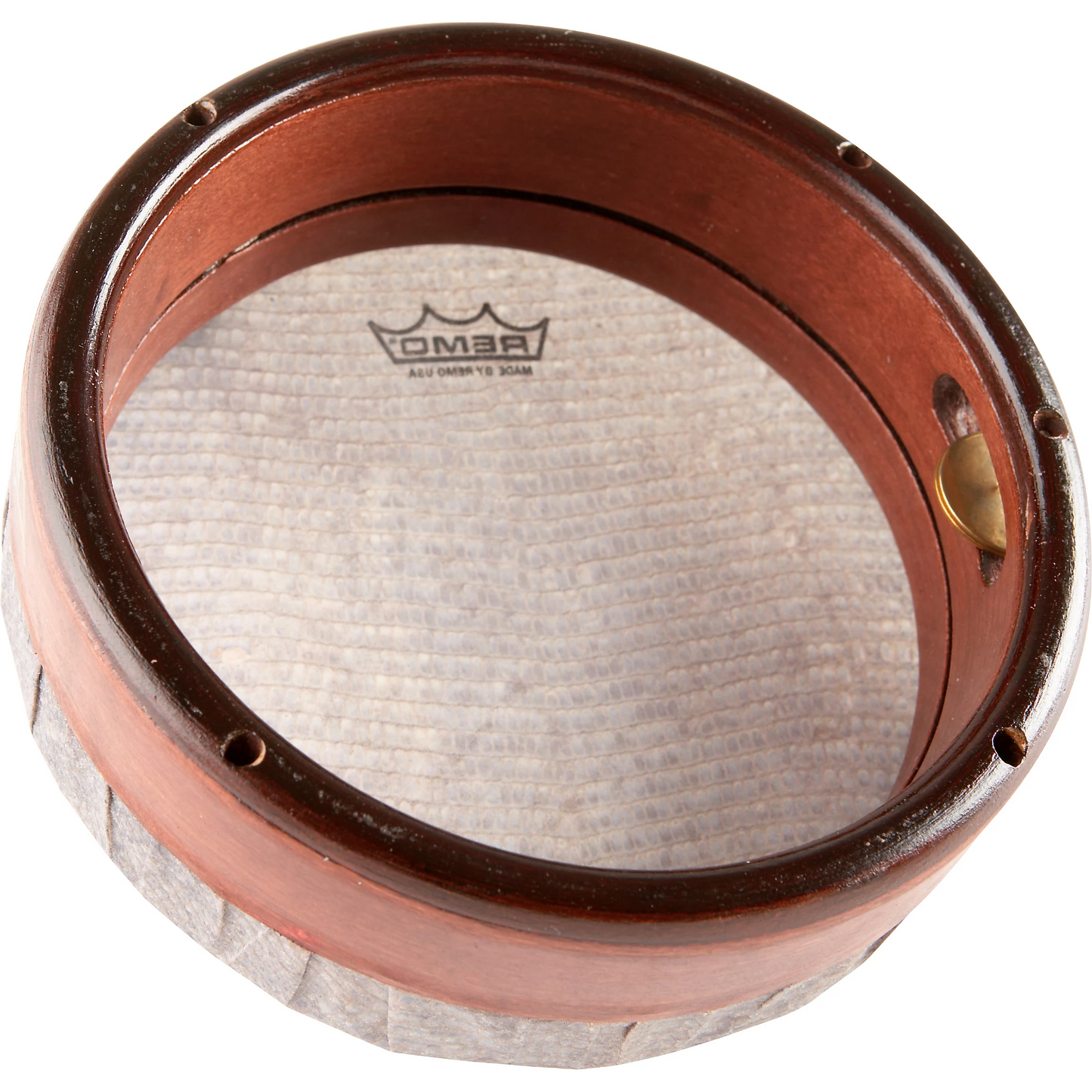 Remo Key Tuned Kanjira 7" in Antique Veneer