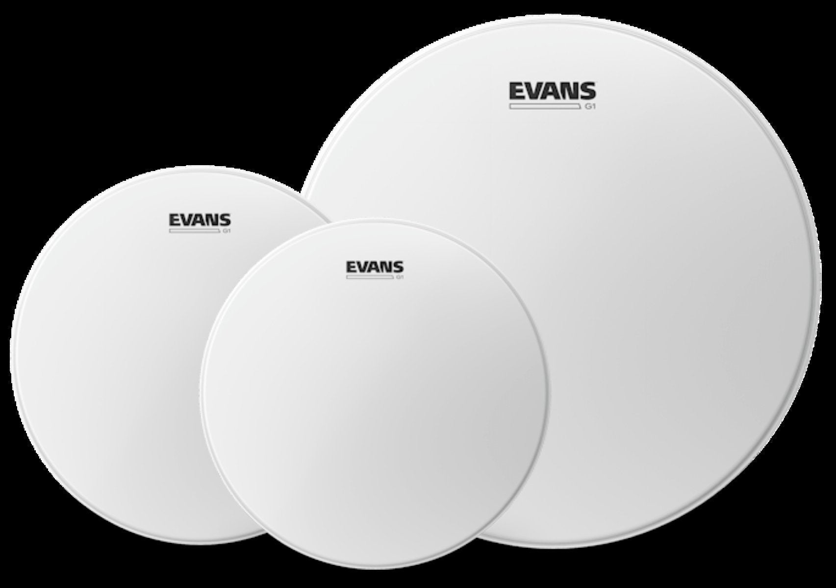Evans Drumheads G1 Coated Pack 10", 12" and 16"