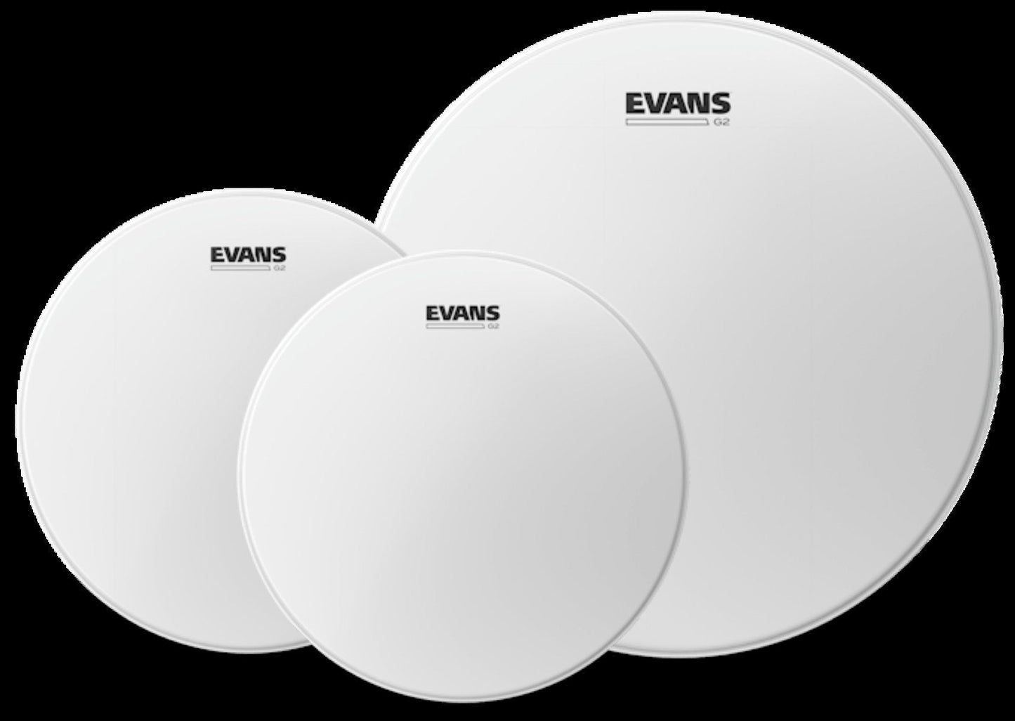 Evans Drumheads G2 Coated Pack 10", 12" and 16"