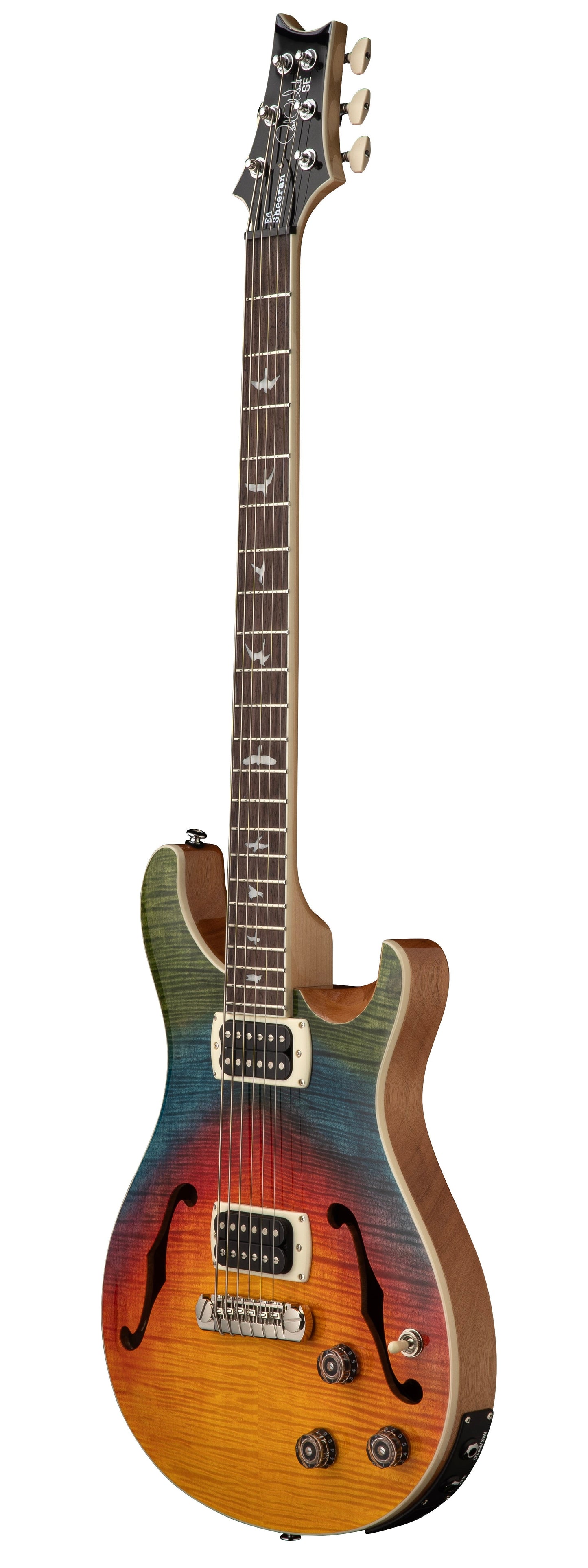PRS SE Ed Sheeran Hollowbody I Piezo Baritone Electric Guitar in Kaleidoscope