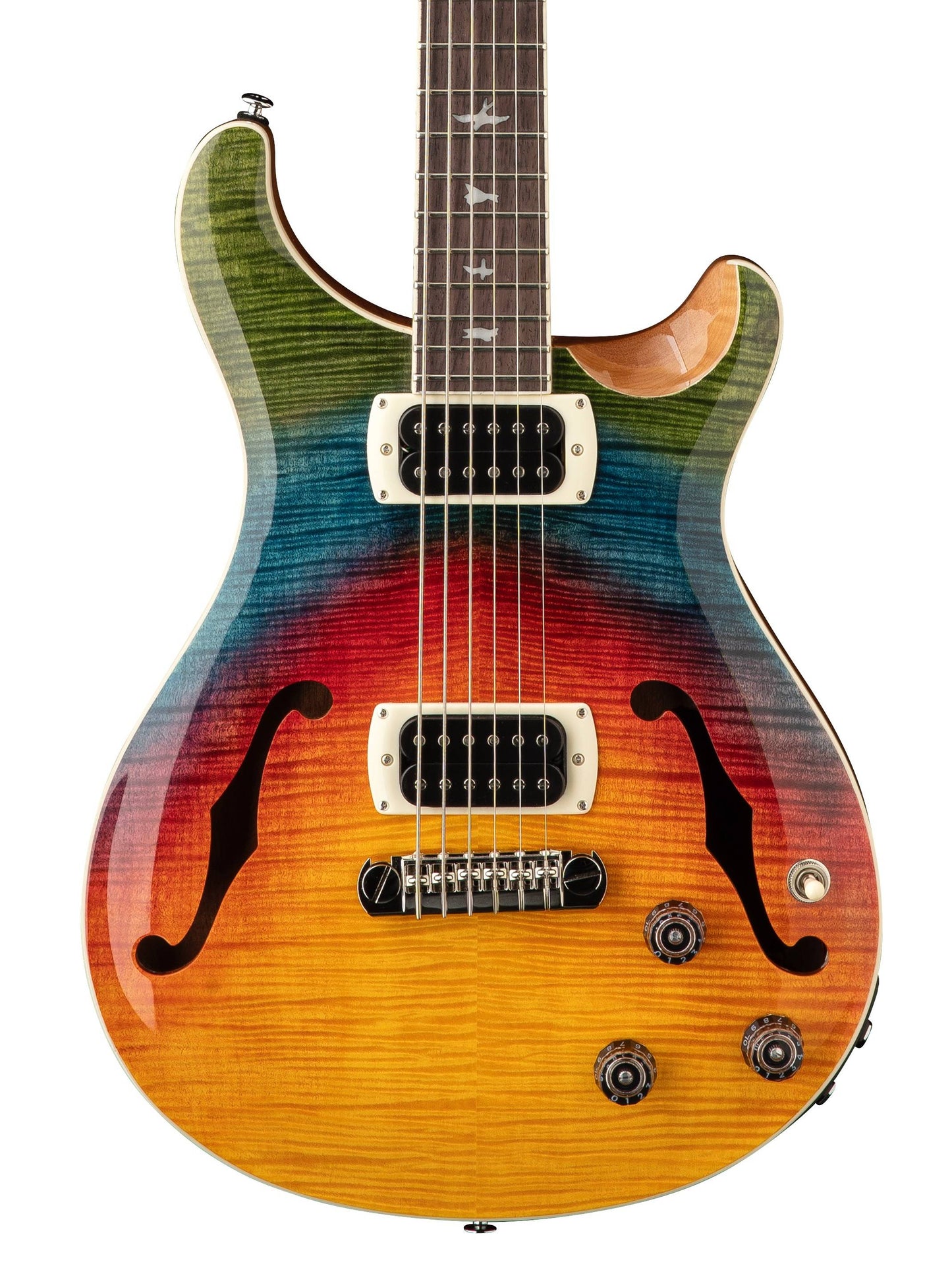PRS SE Ed Sheeran Hollowbody I Piezo Baritone Electric Guitar in Kaleidoscope