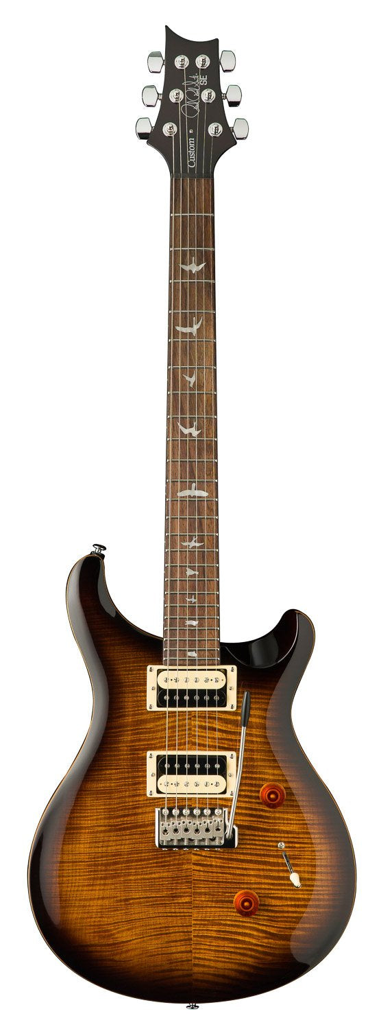 PRS SE Custom 24 in Black Gold Burst