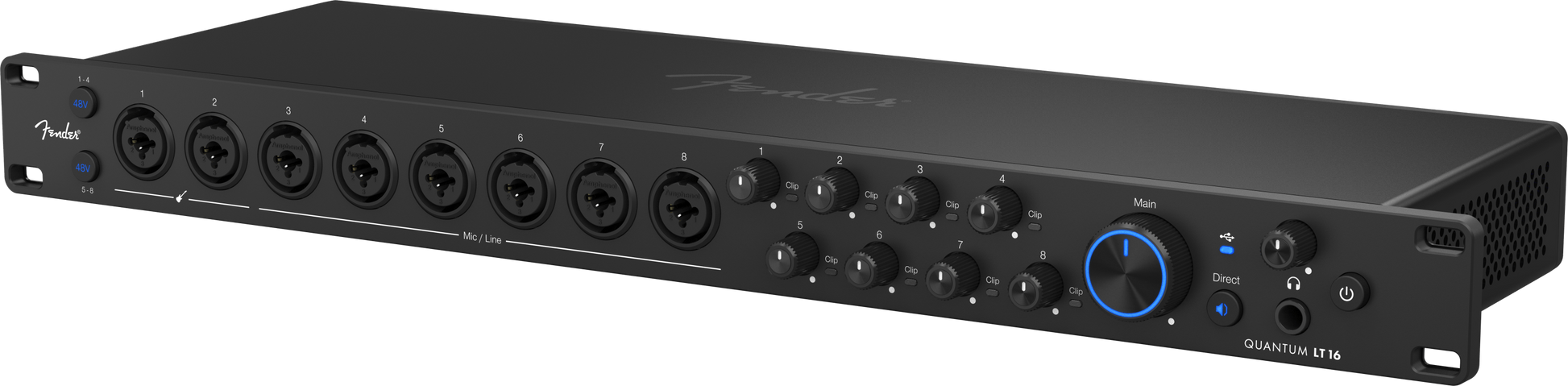 Fender Quantum LT16 16x8 24 bit / 192 kHz USB-C Audio Interface