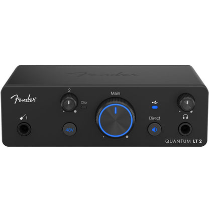 Fender Quantum LT2 Creator Bundle Interface, Heaphones & Microphone