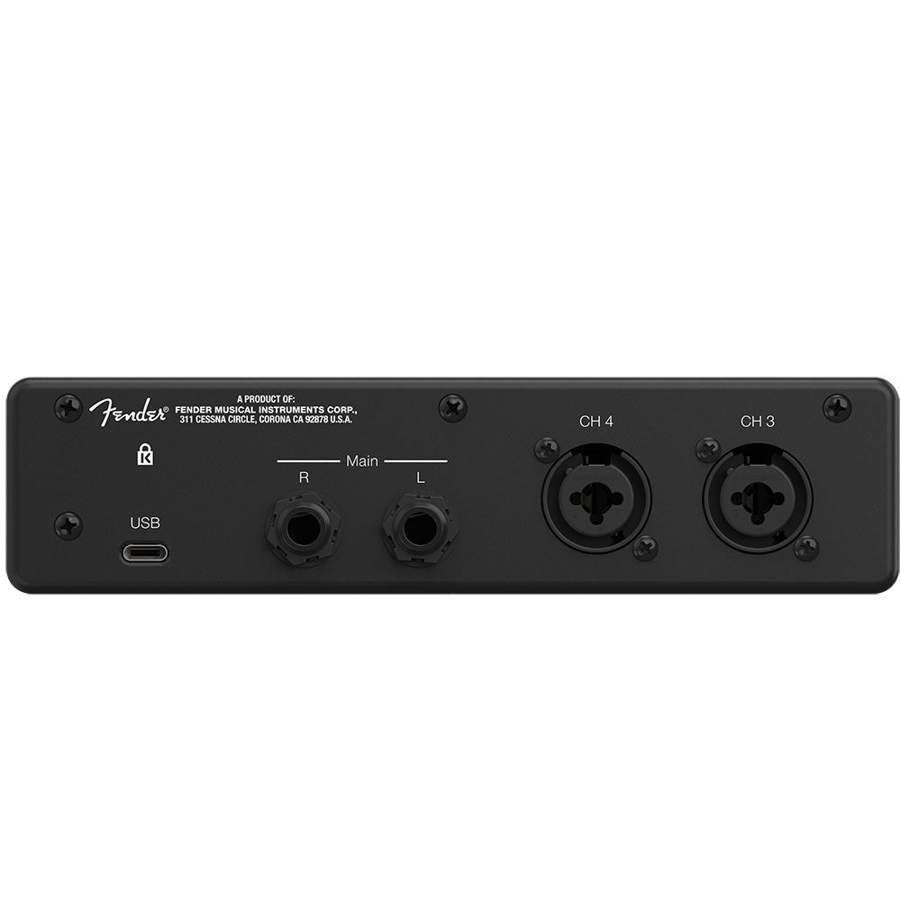 Fender Quantum LT4 4x2 24 bit / 192 kHz USB-C Audio Interface