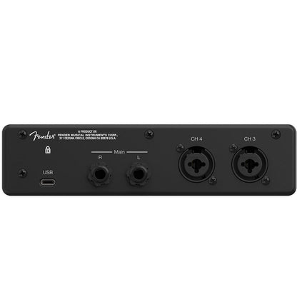 Fender Quantum LT4 4x2 24 bit / 192 kHz USB-C Audio Interface