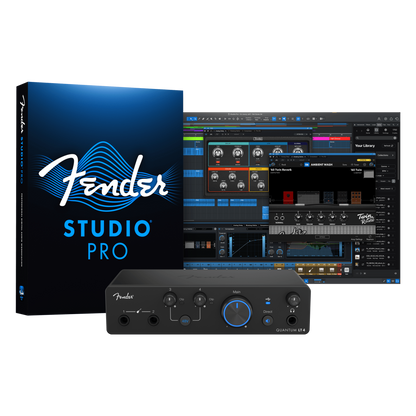 Fender Quantum LT4 4x2 24 bit / 192 kHz USB-C Audio Interface