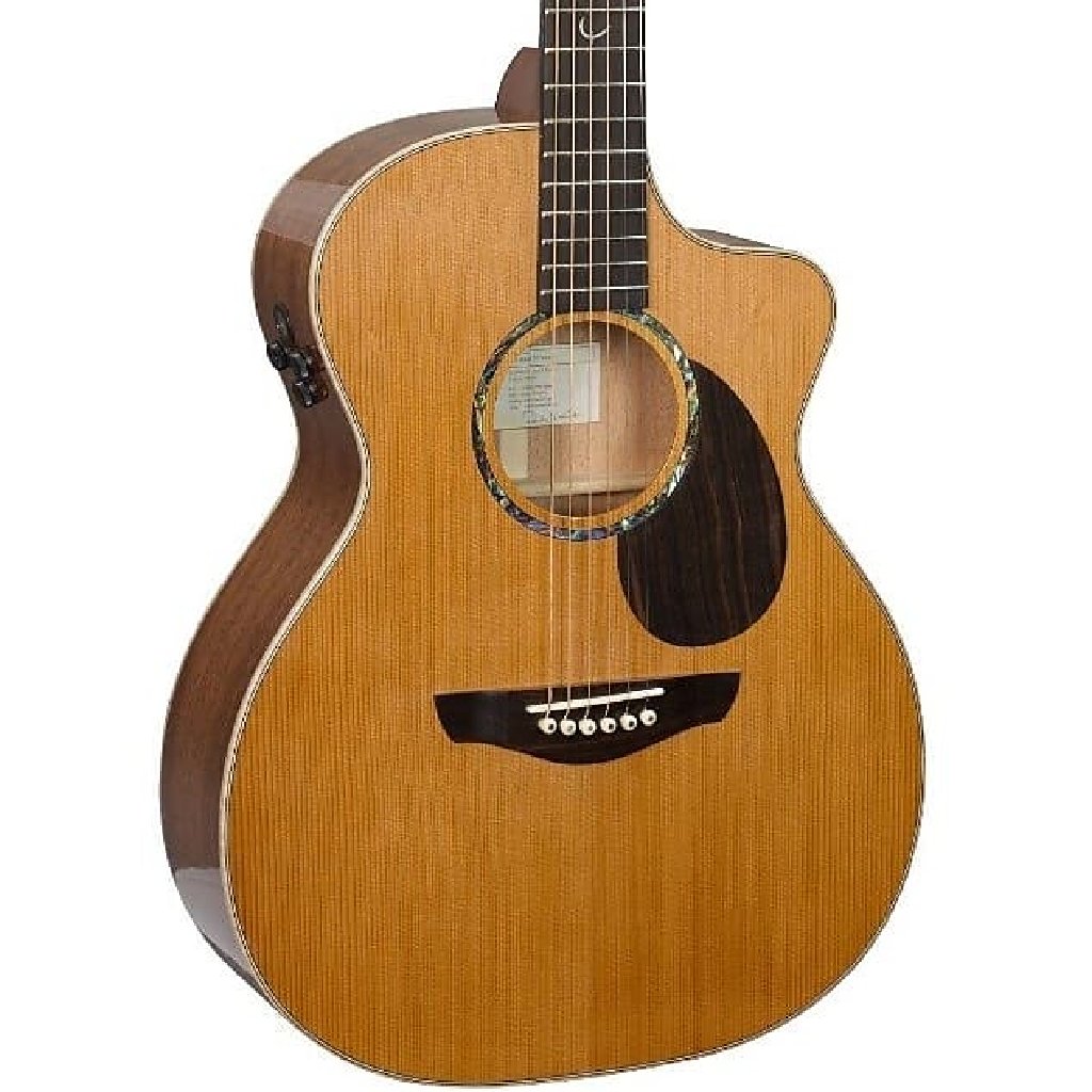 Faith Legacy Earth Mahogany Electro Acoustic in Khaya Mahogany