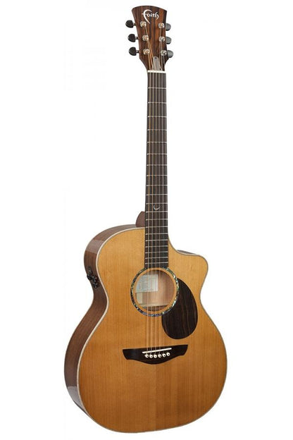 Faith Legacy Earth Mahogany Electro Acoustic in Khaya Mahogany