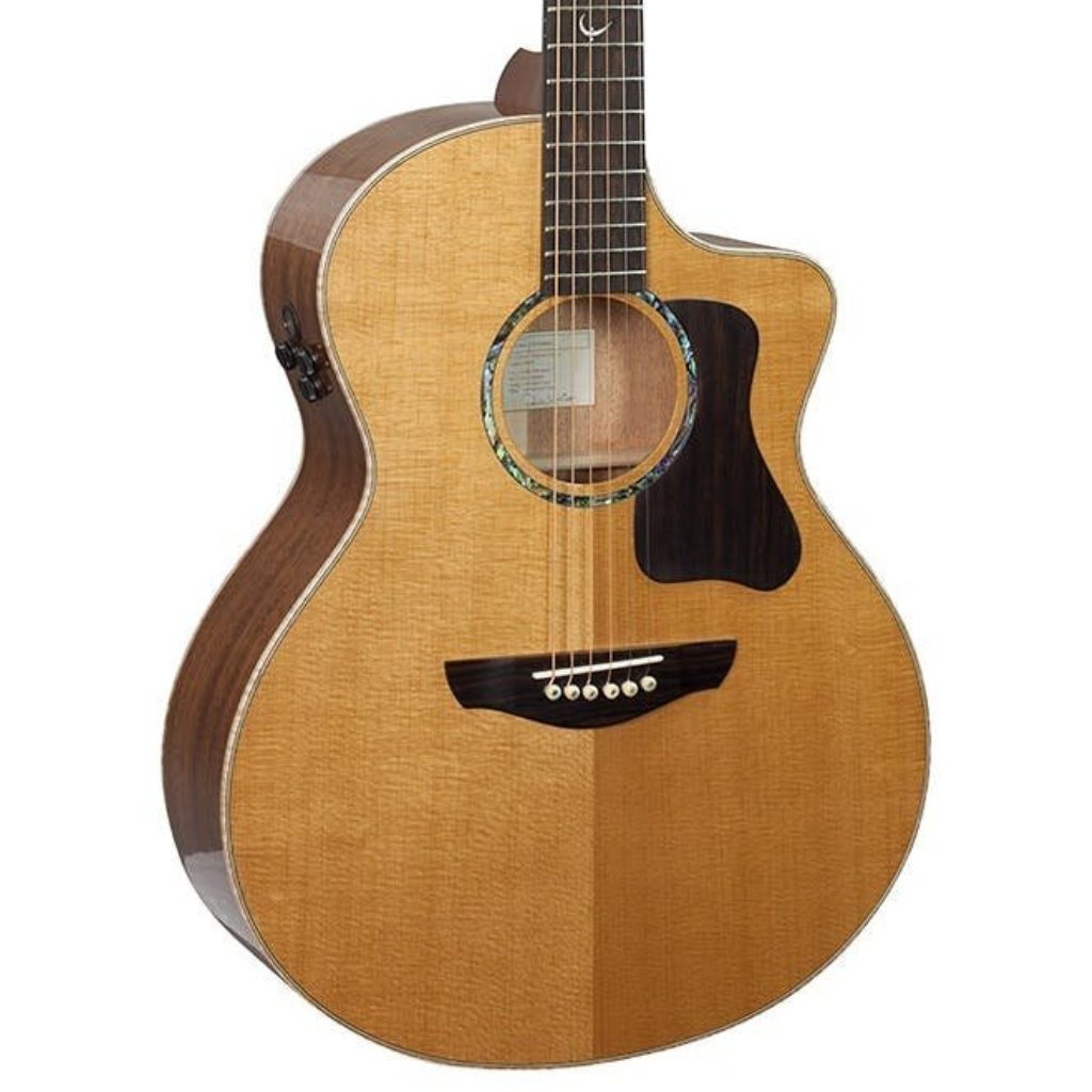 Faith Legacy Neptune Mahogany Electro Acoustic Cutaway in Khaya Mahogany