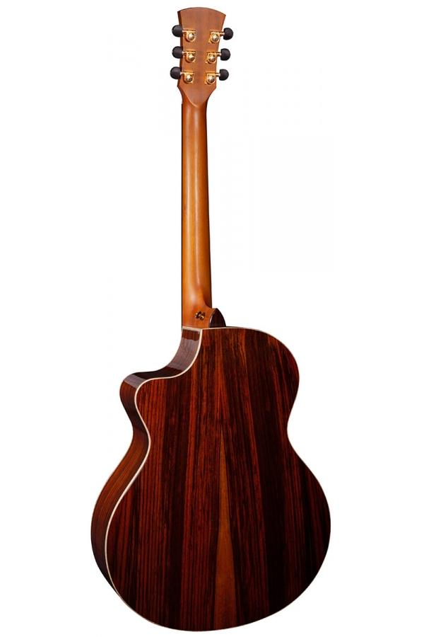 Faith HiGloss Baritone Neptune Electro Acoustic Cutaway in Natural