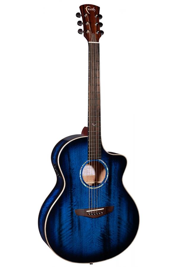 Faith Blue Moon Neptune Electro Acoustic Cutaway