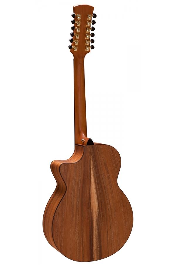 Faith Trembesi Venus 12 String Electro Acoustic Cutaway in Natural