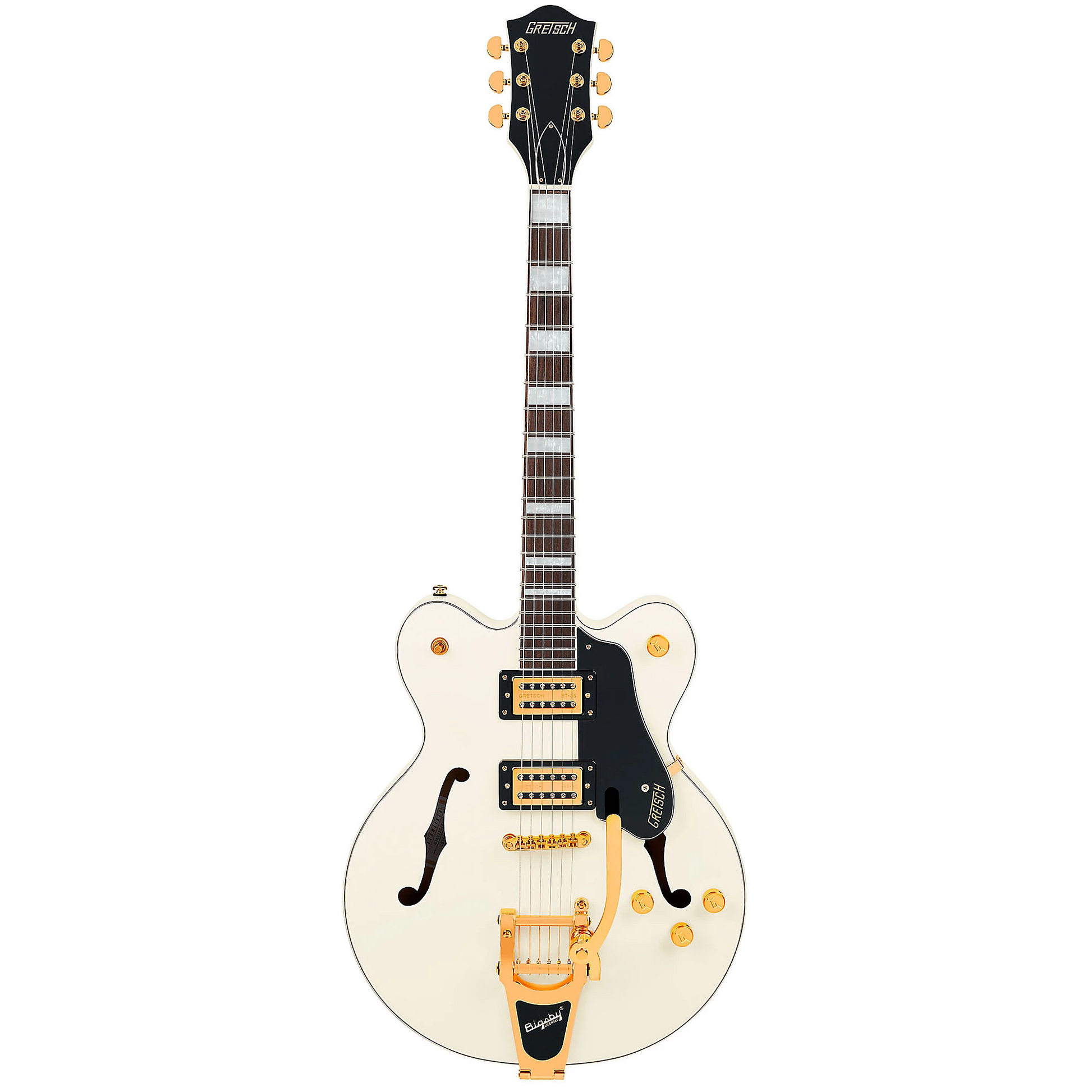 Gretsch  G2622TG Streamliner Center Block Double-Cut with Bigsby LTD Electric Guitar in Vintage White