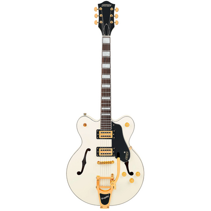 Gretsch  G2622TG Streamliner Center Block Double-Cut with Bigsby LTD Electric Guitar in Vintage White