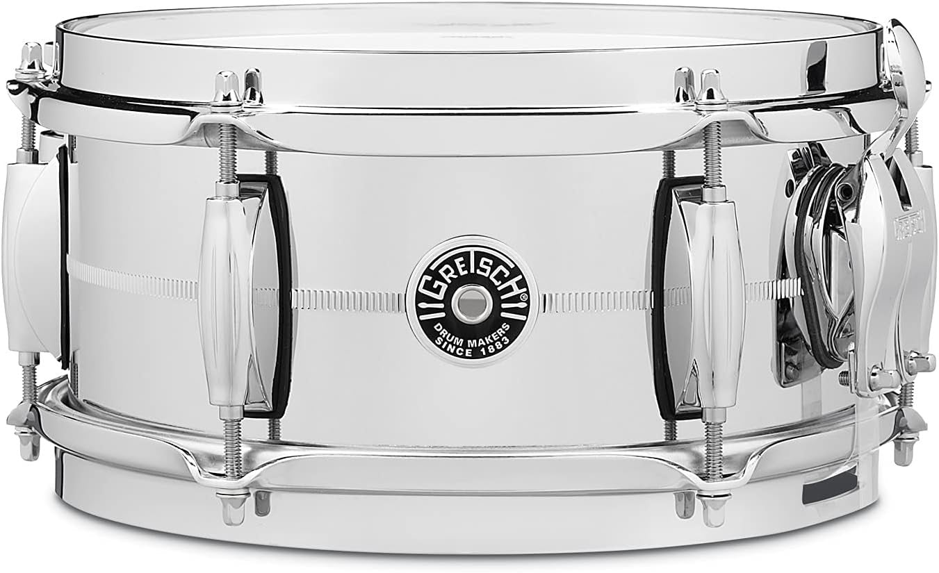 Gretsch Brooklyn Series 6" x 12" Chrome Over Steel Snare Drum