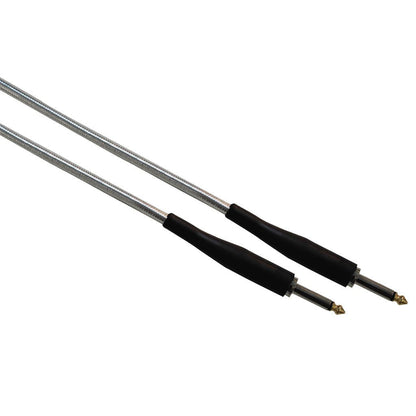 Armour GC20S 20 Foot Guitar Lead in Transparent Silver