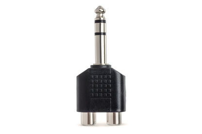 HOSA GPR484 Adapter Dual RCA To 1/4" TRS