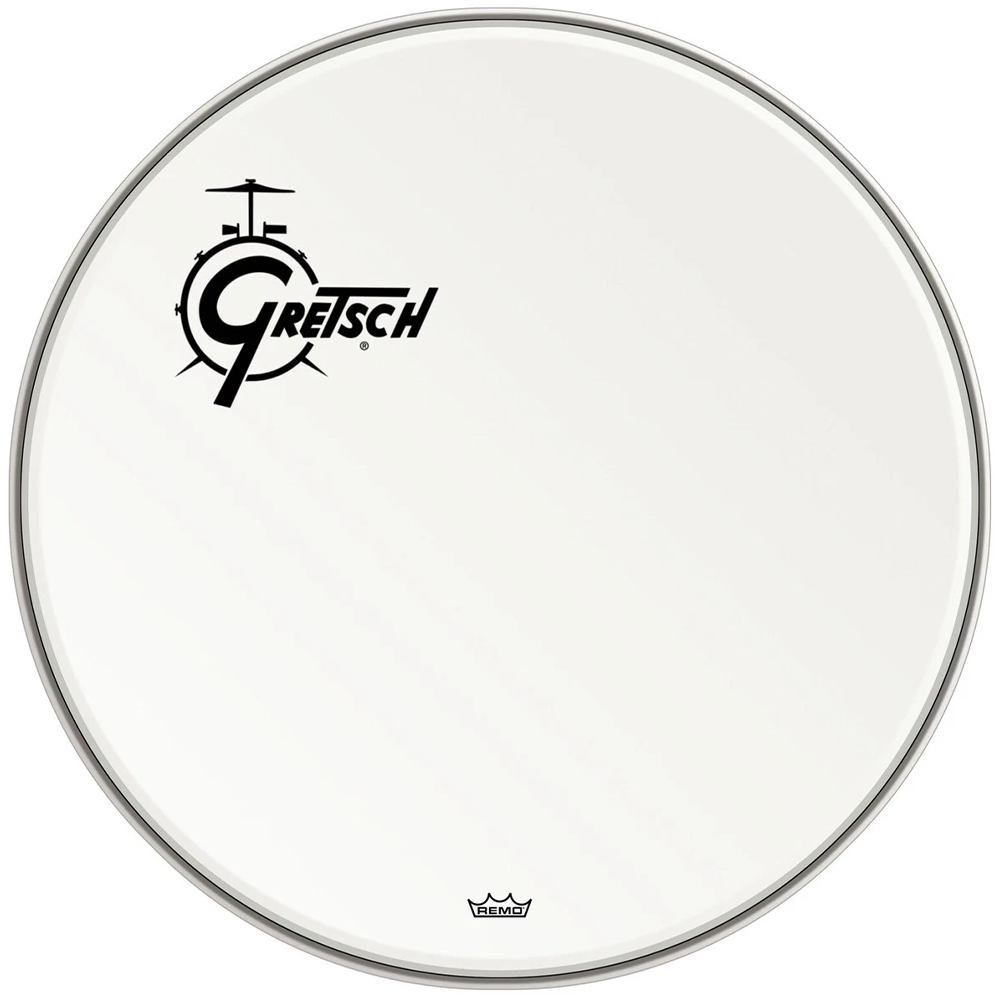 Gretsch 22" Top Offset White Coated Bass Drumhead