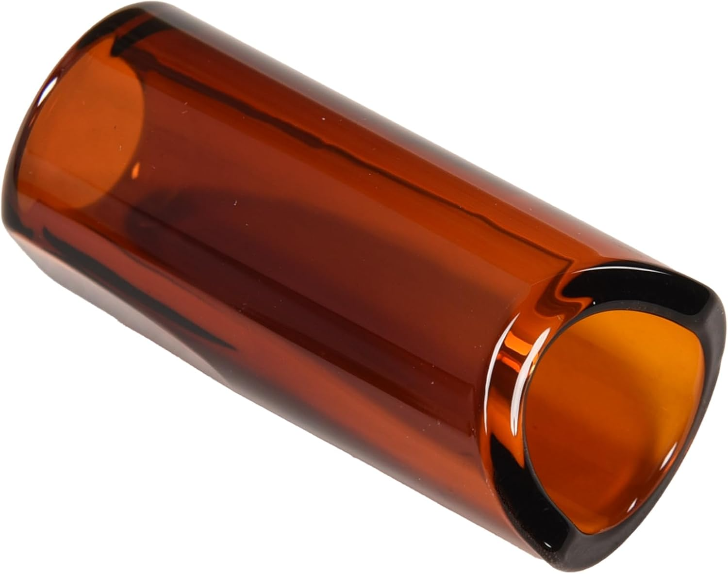 Rock Slide Medium Moulded Glass Amber
