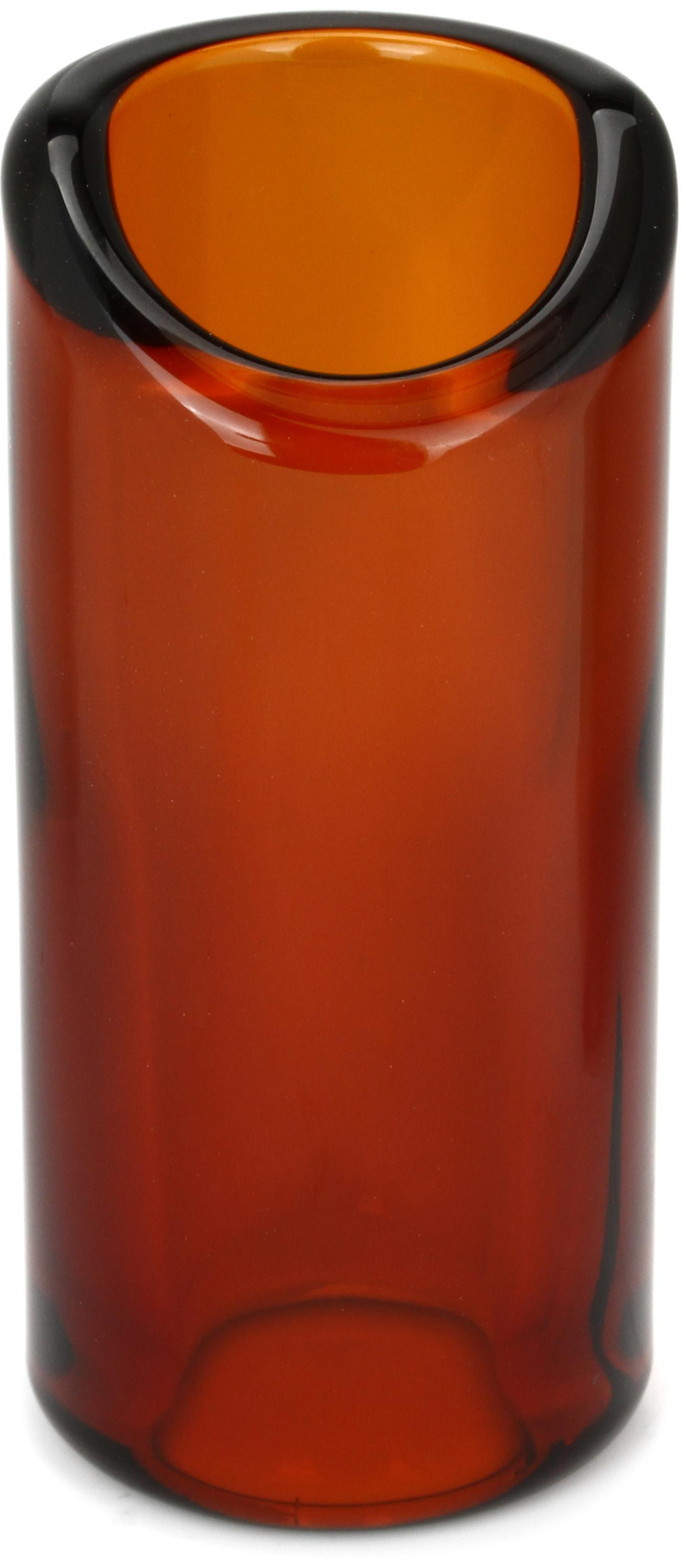 Rock Slide Medium Moulded Glass Amber