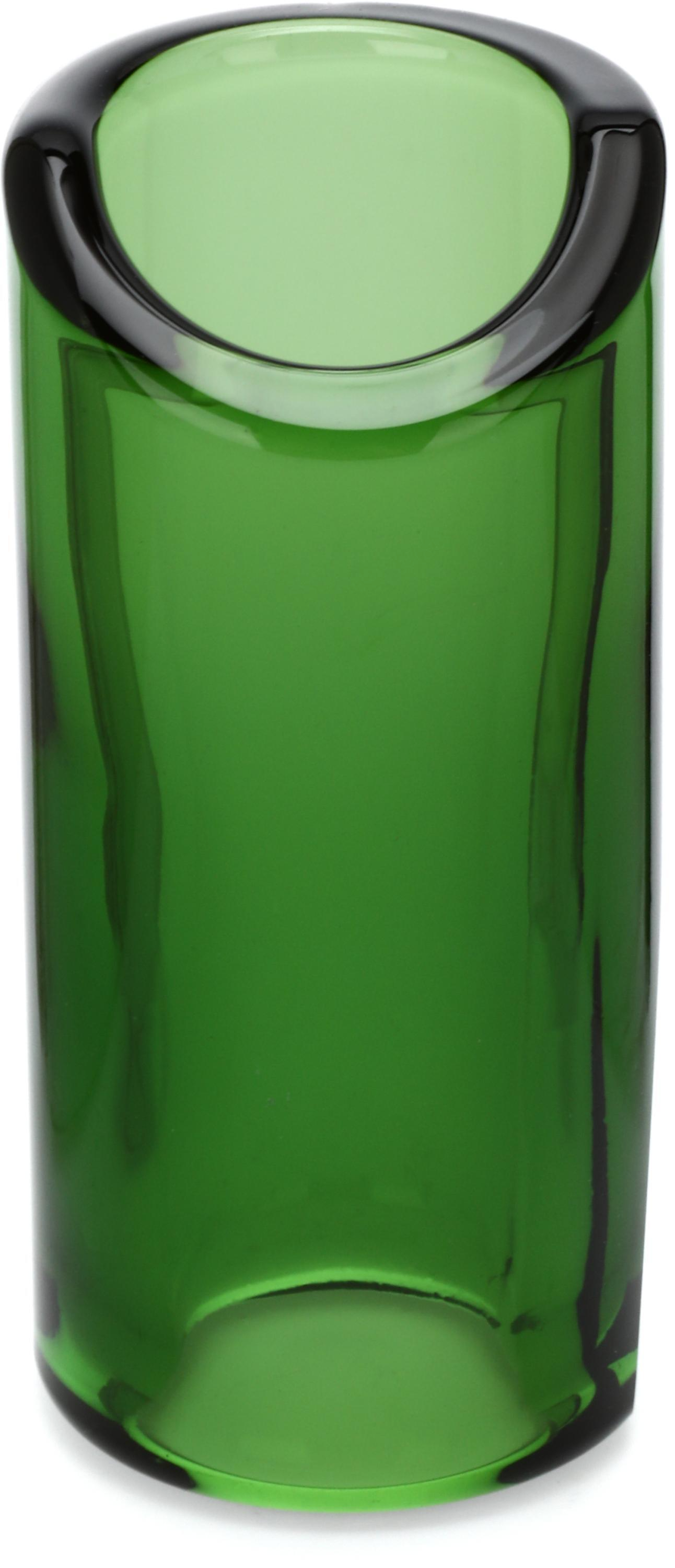 Rock Slide Medium Moulded Glass in Green