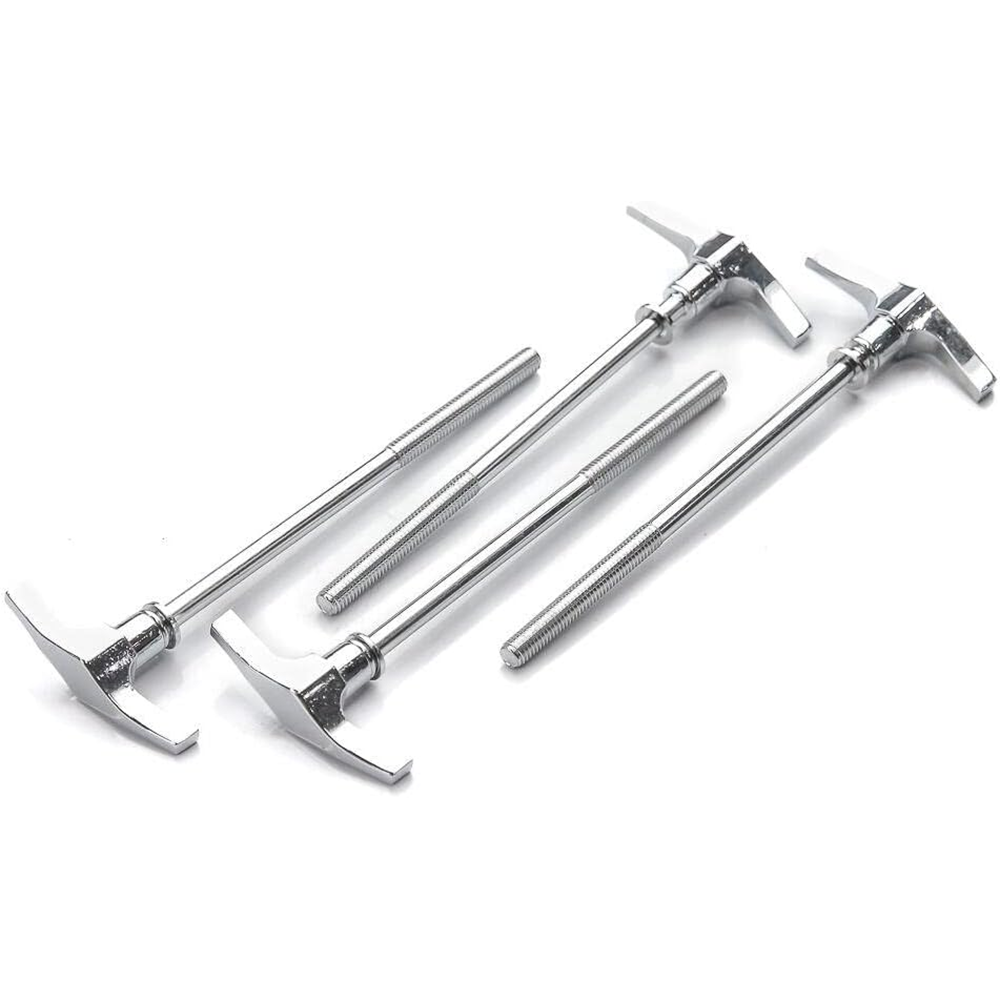 Gibraltar 4-3/8" (112mm) Bass Drum T Tension Rod 4 Pack