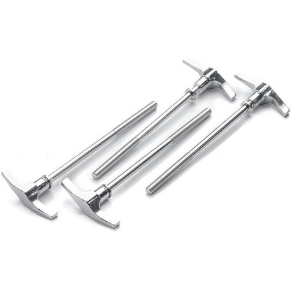 Gibraltar 4-3/8" (112mm) Bass Drum T Tension Rod 4 Pack