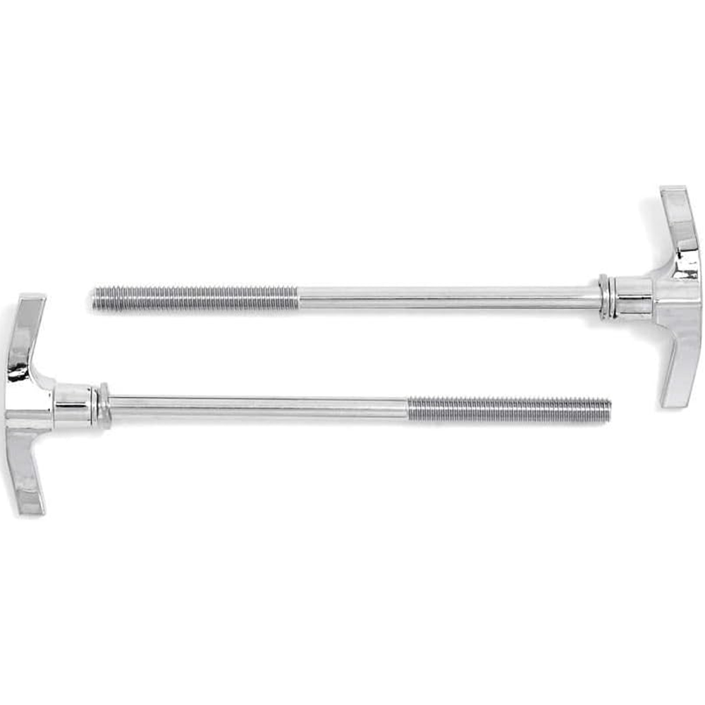 Gibraltar 4-3/8" (112mm) Bass Drum T Tension Rod 4 Pack