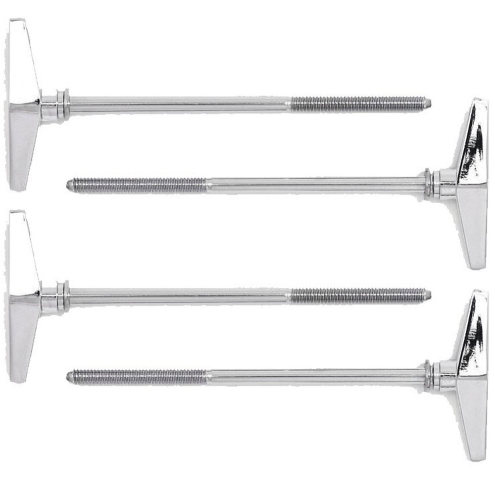 Gibraltar 4-1/2" (114mm) Bass Drum T Tension Rod 4 Pack