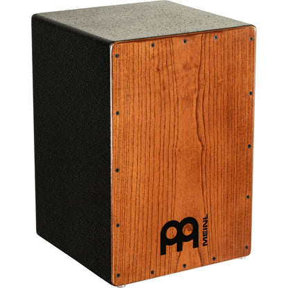 Meinl Percussion Headliner Series String Cajon in Black and Frontplate in American White Ash