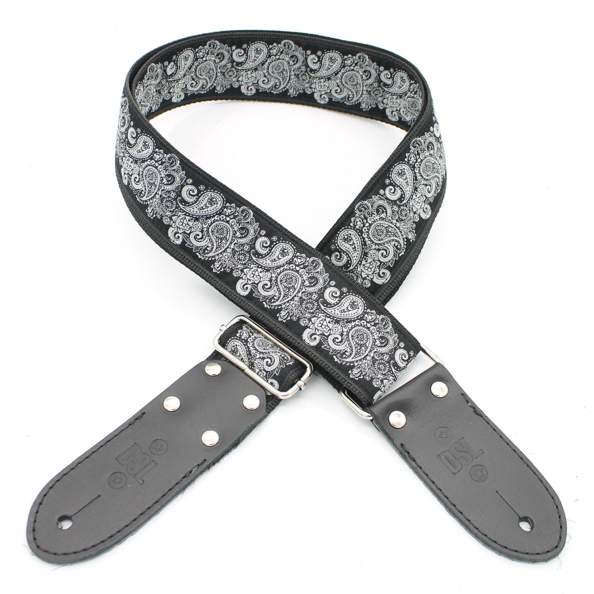 DSL Jacquard Weaving Strap in PAIS BLACK