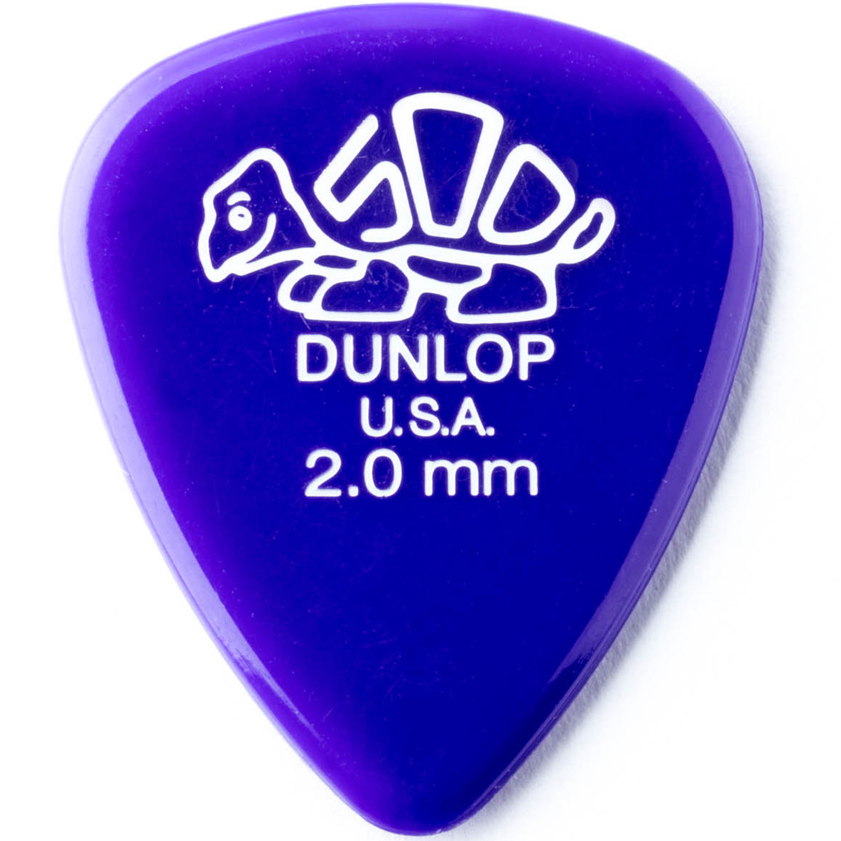 Jim Dunlop Delrin 500 Standards 2.0mm Players 12 Pack