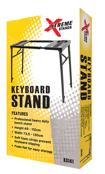 Xtreme Heavy Duty Bench Style Keyboard Stand