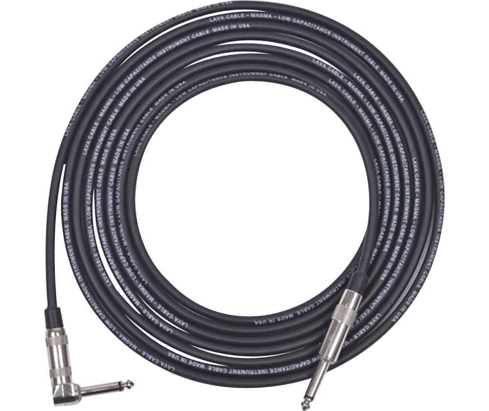 Lava Magma 15' Straight to Right Angle Instrument Cable