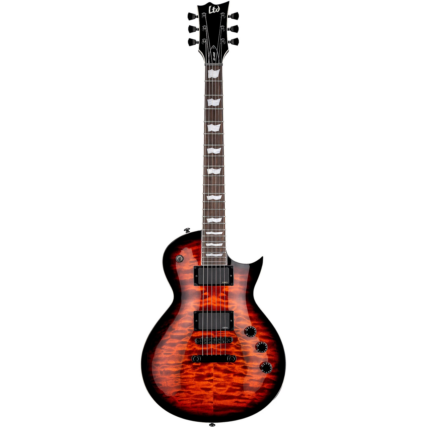 ESP LTD Eclipse 400 QM  Electric Guitar in Vintage Burst