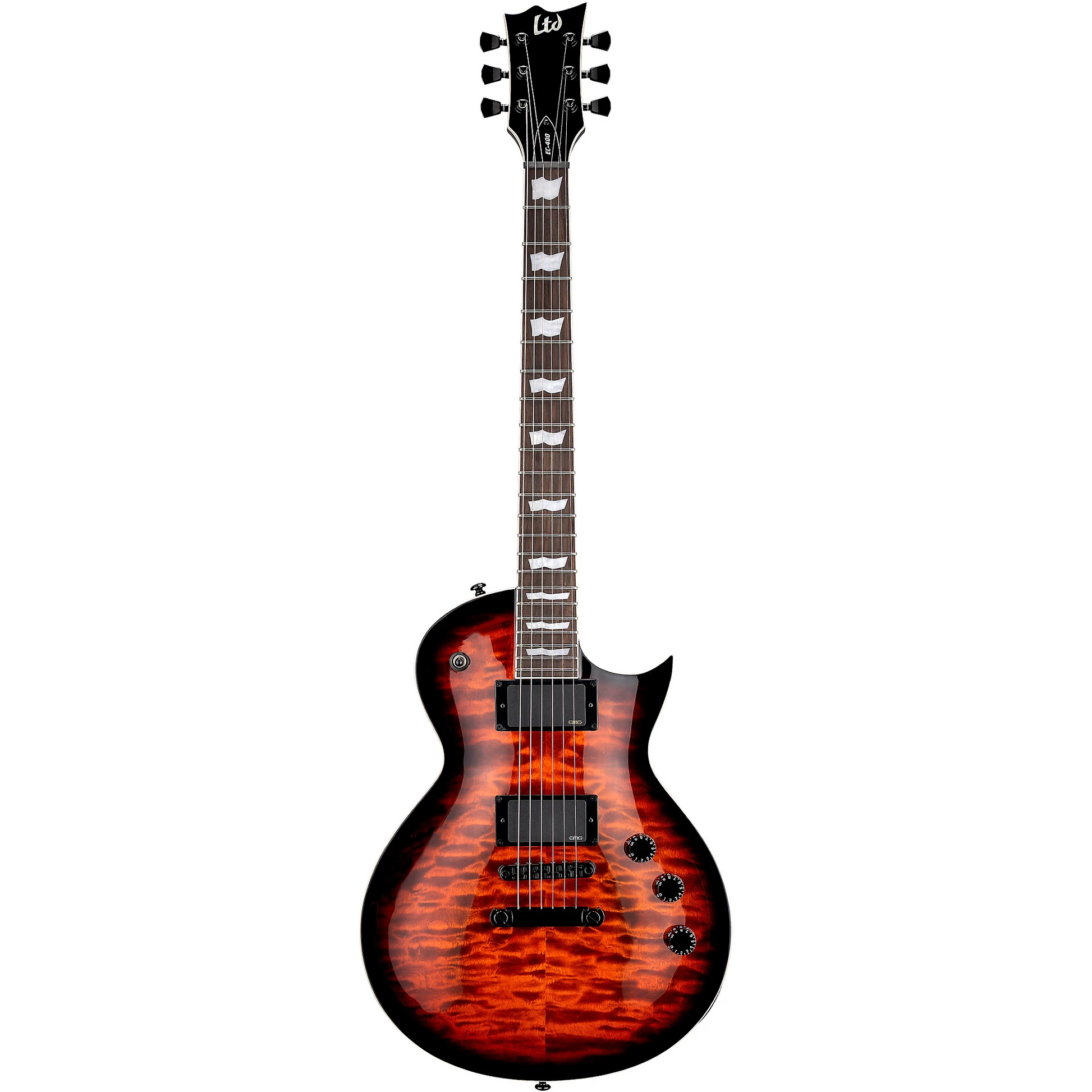 ESP LTD Eclipse 400 QM  Electric Guitar in Vintage Burst