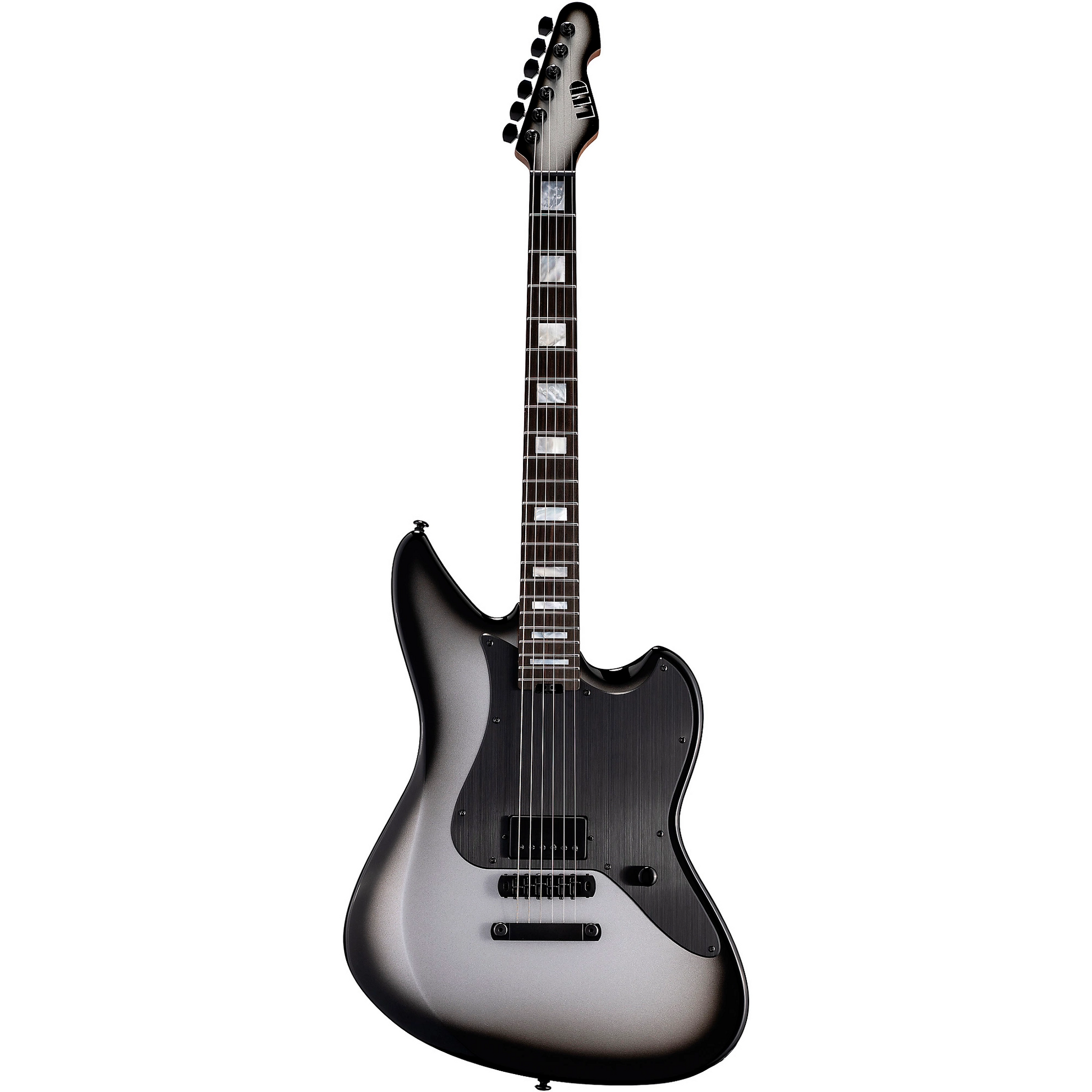ESP LTD Joe Duplantier JD-1 Signature Electric Guitar in Silver Sunburst
