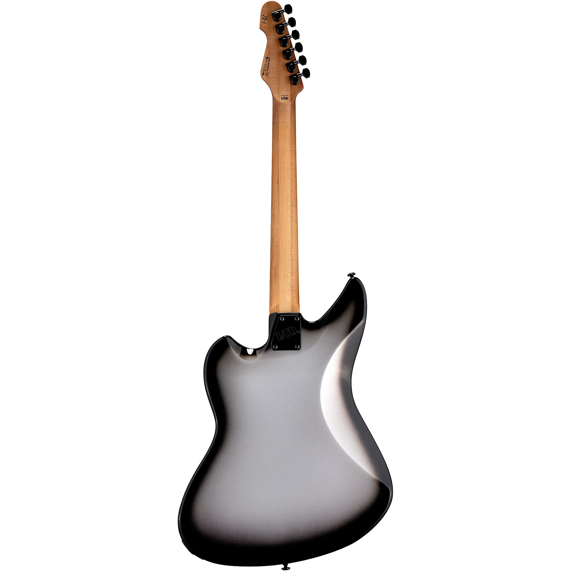 ESP LTD Joe Duplantier JD-1 Signature Electric Guitar in Silver Sunburst