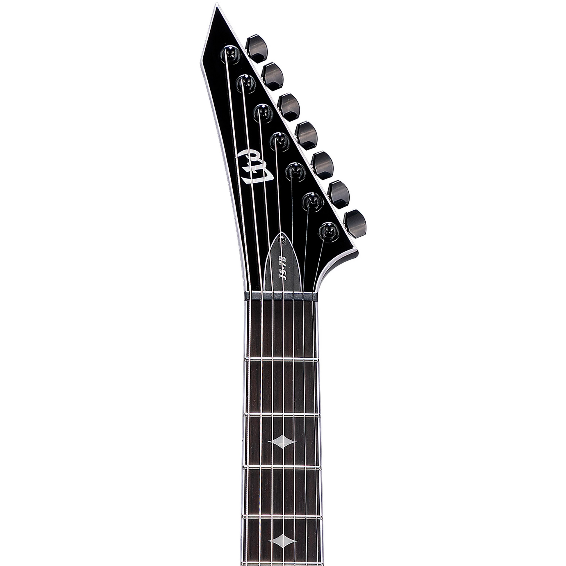 ESP LTD Jack Simmons JS-7 Signature 7-String Baritone Guitar in Black