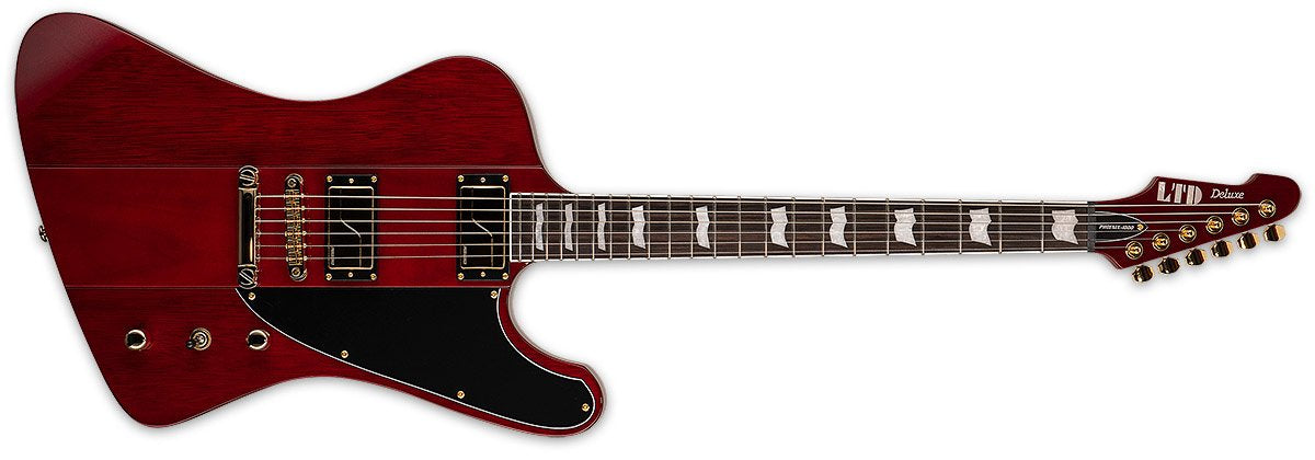 ESP LTD Phoenix 1000 Electric Guitar in See Thru Black Cherry