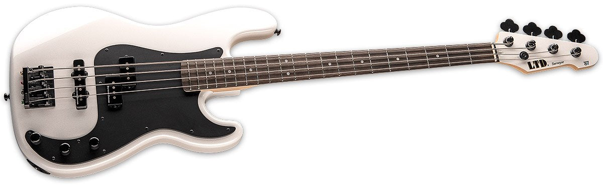 ESP LTD Surveyor 87 in Pearl White