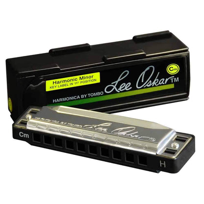 Lee Oskar Harmonic Minor Harmonica in Key of F Sharp