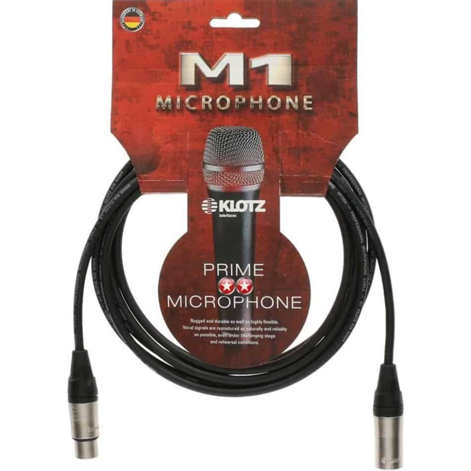 Klotz M1 10m Microphone Cable